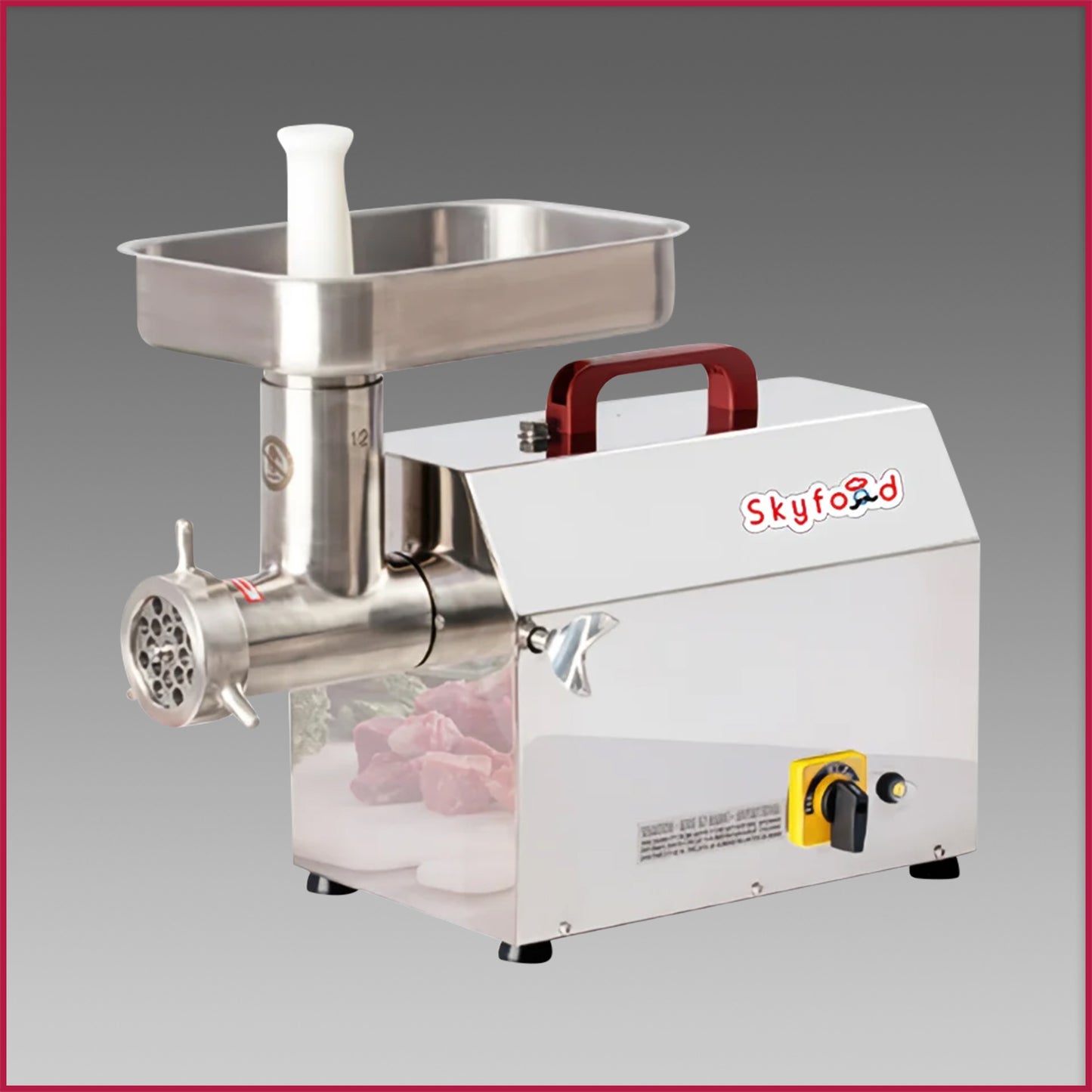 Skyfood SMG12F Economy Meat Grinder, #12