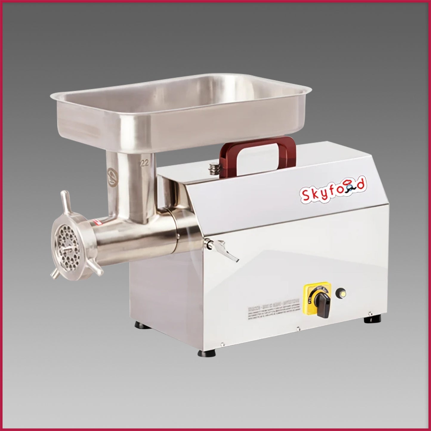 Skyfood SMG22F Economy Meat Grinder, #22