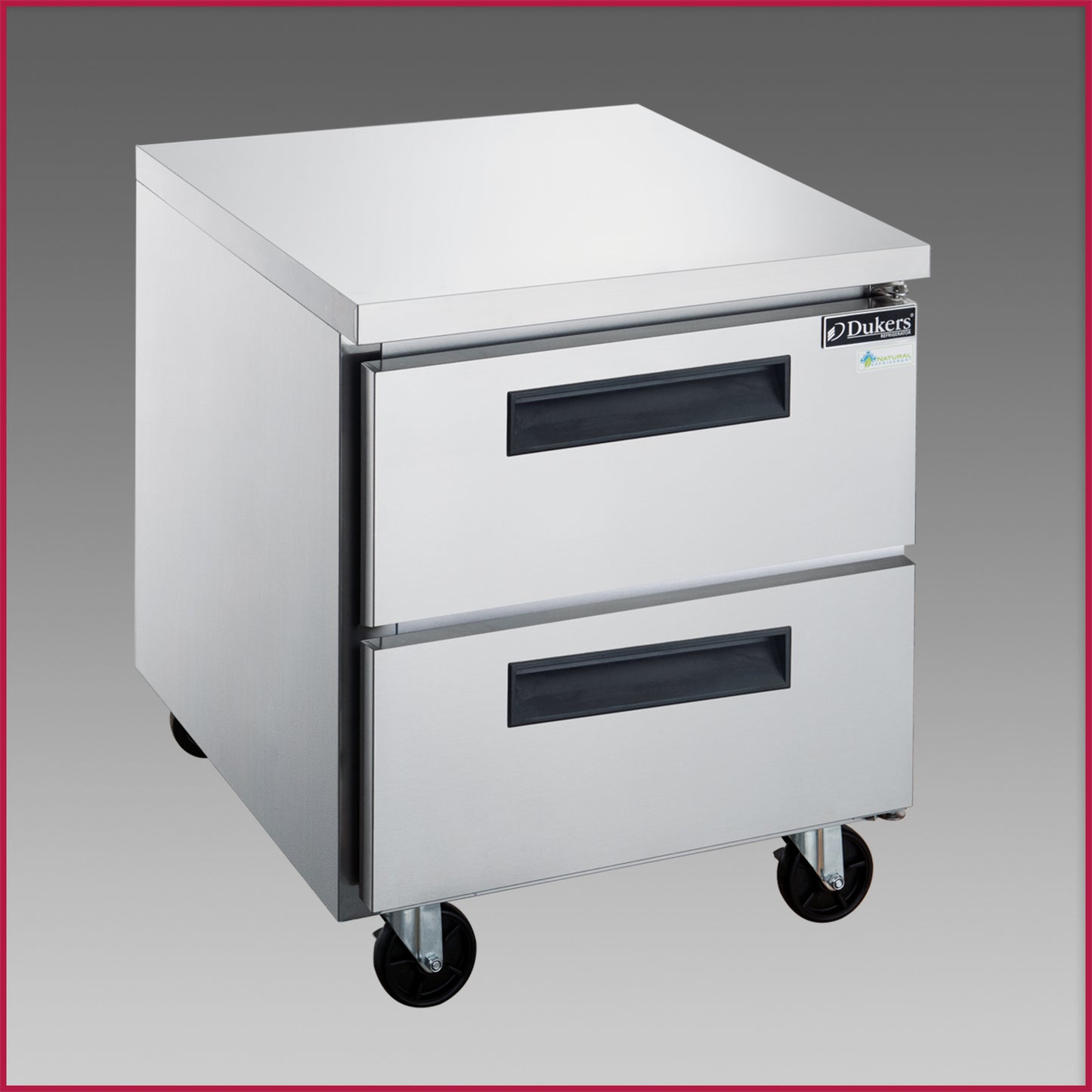Dukers DUC29R-D2 2-Drawer Undercounter Commercial Refrigerator
