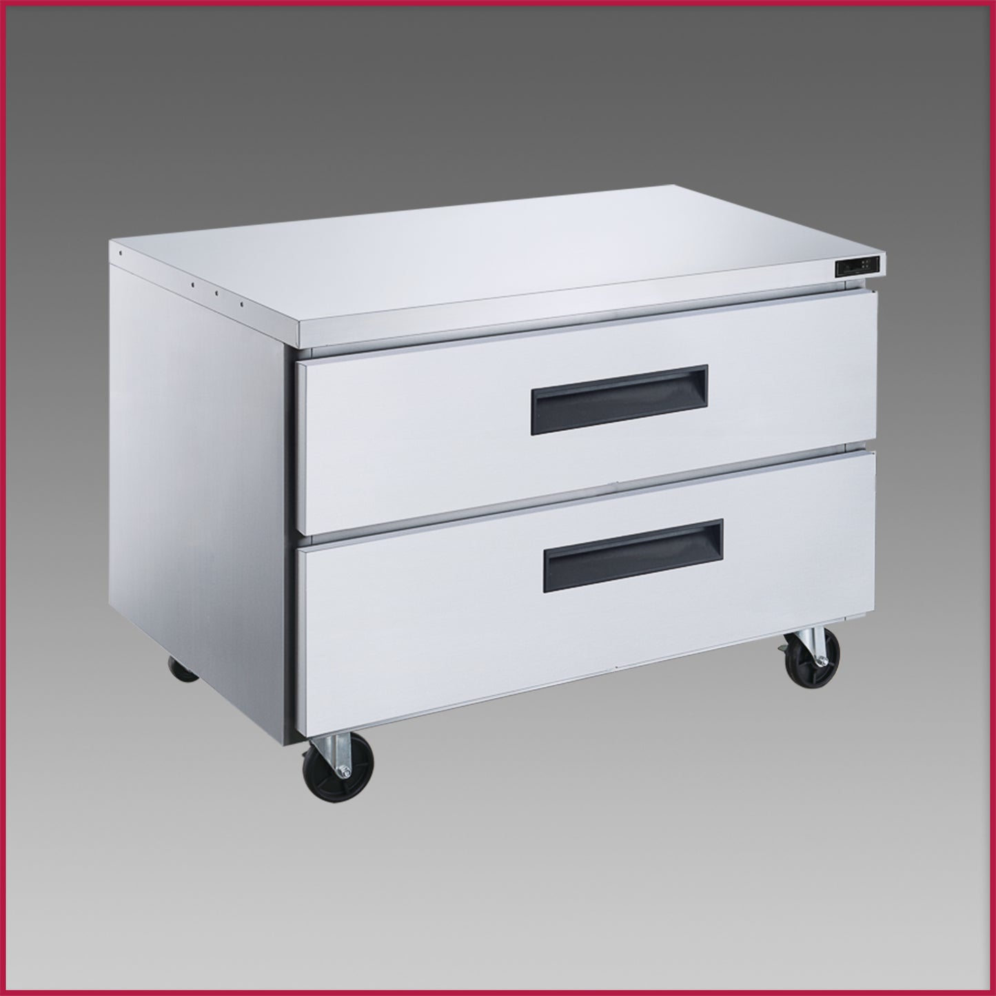 Dukers DUC36R-D2 2-Door Undercounter Refrigerator