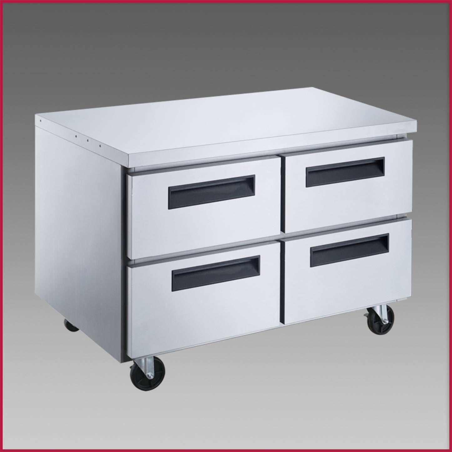 Dukers DUC48R-D4 4-Drawer Undercounter Commercial Refrigerator