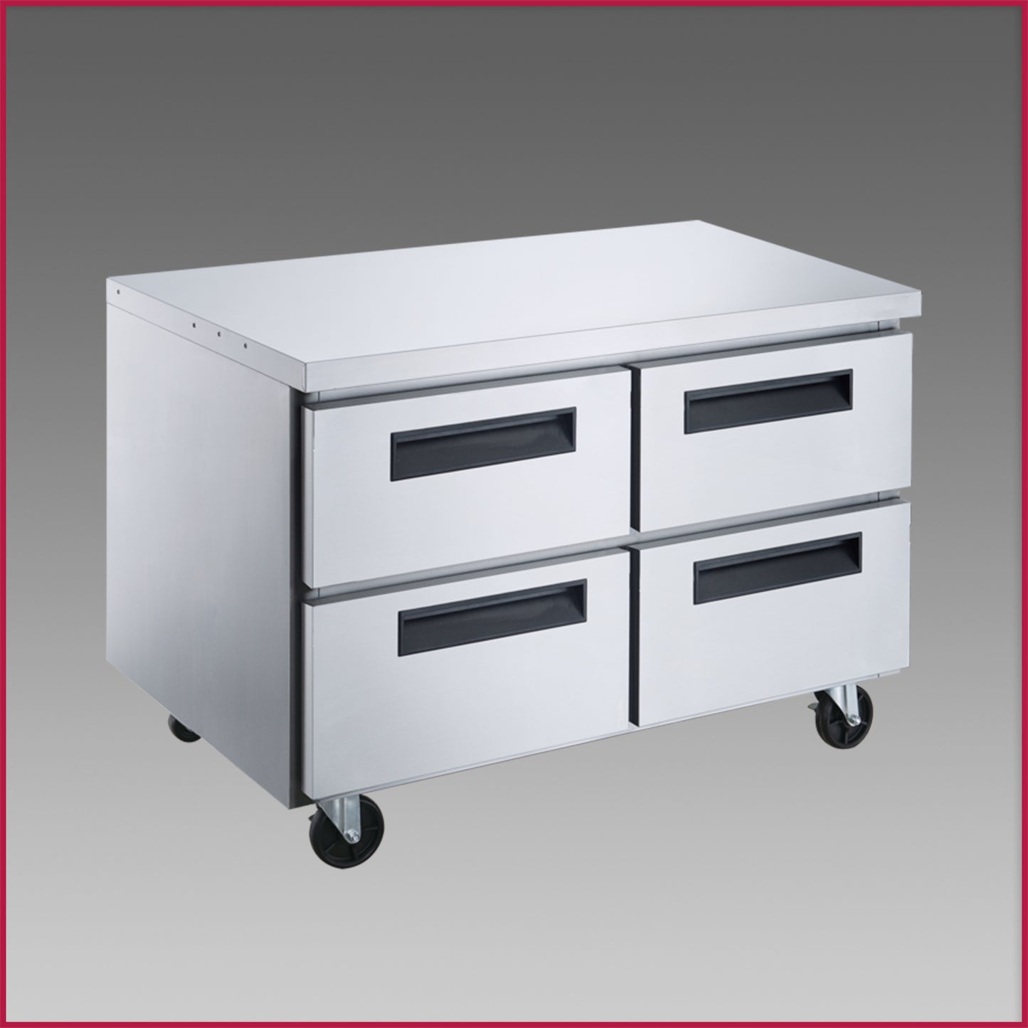 Dukers DUC60R-D4 4-Drawer Undercounter Commercial Refrigerator