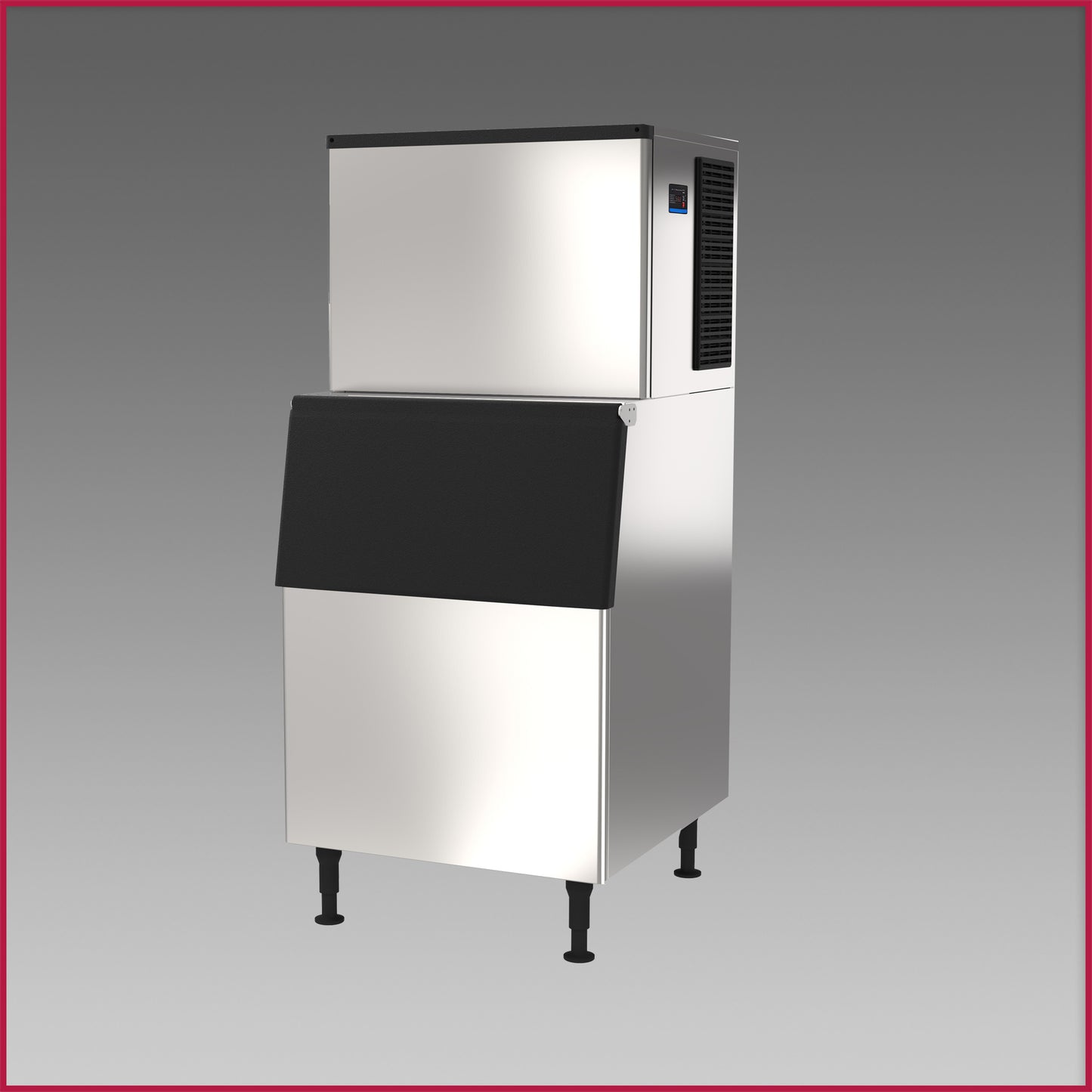 Oliver IM529HA & IB408 Commercial Ice Maker & Storage Bin