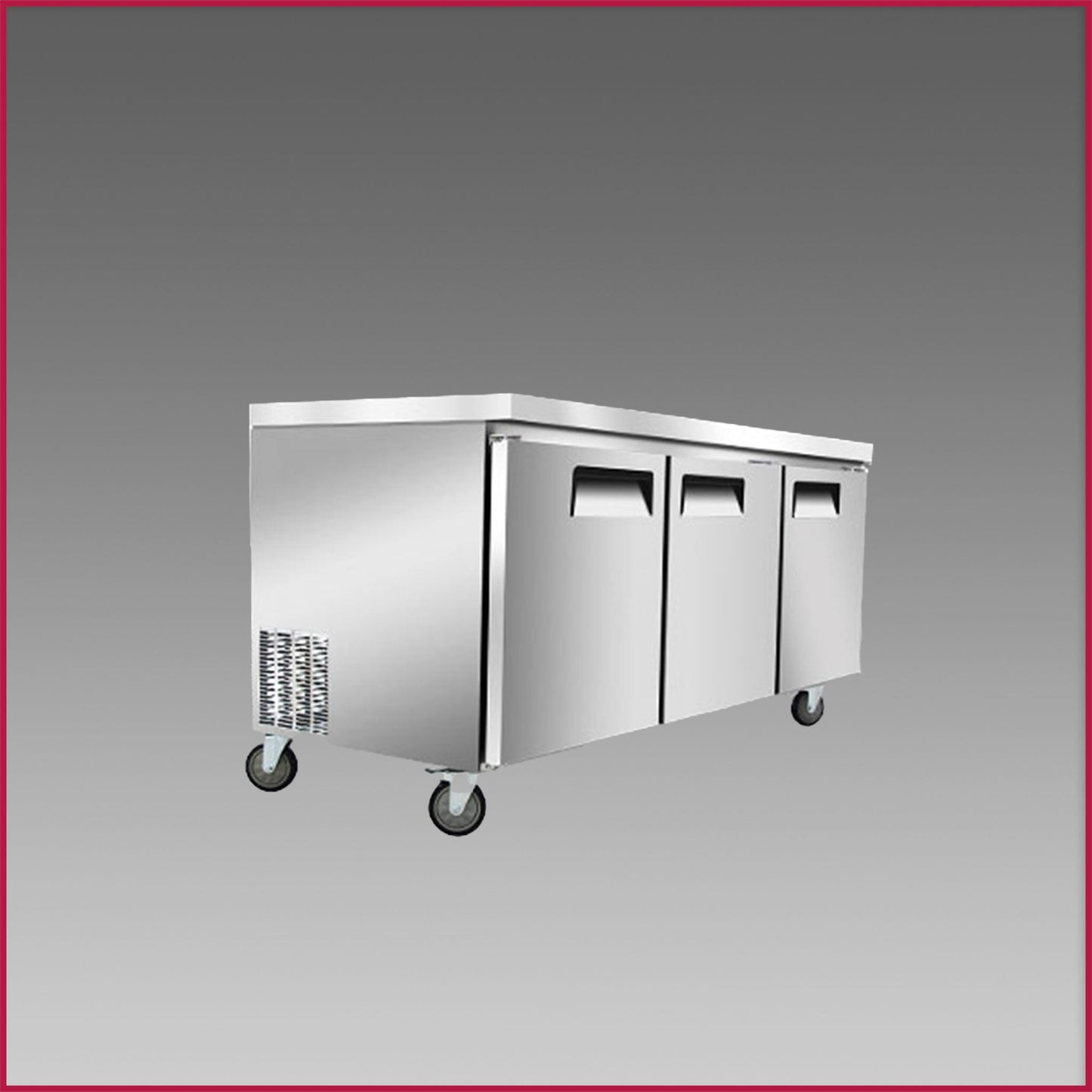 Oliver 72” Commercial Undercounter Reach In Freezer UC72F