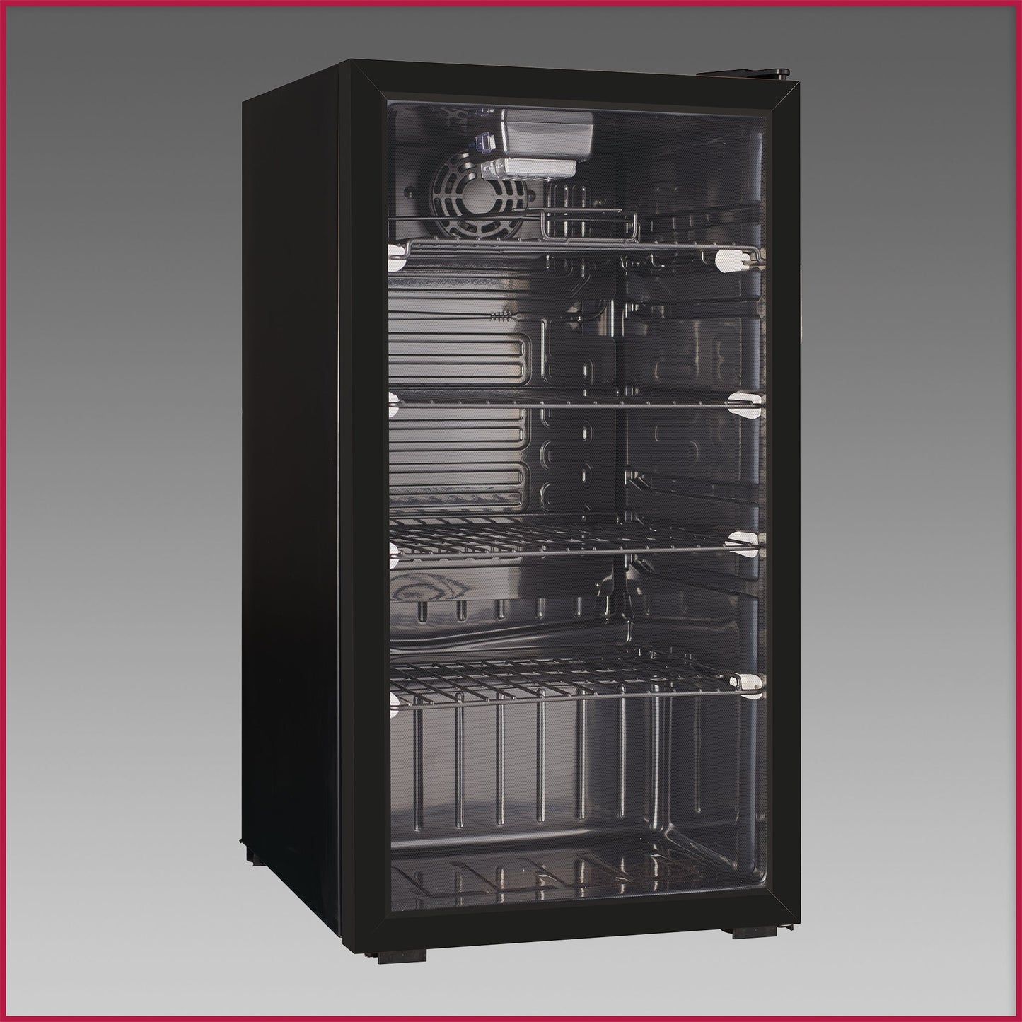 Oliver 3.3 CF Commercial Glass Door Countertop Refrigerator Cooler Merchandiser GDM3