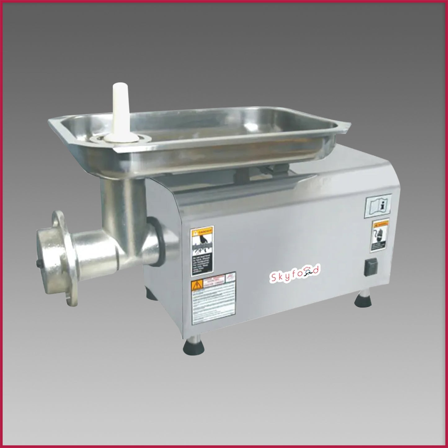 Skyfood PCI-22G-SS Stainless Steel Meat Grinder