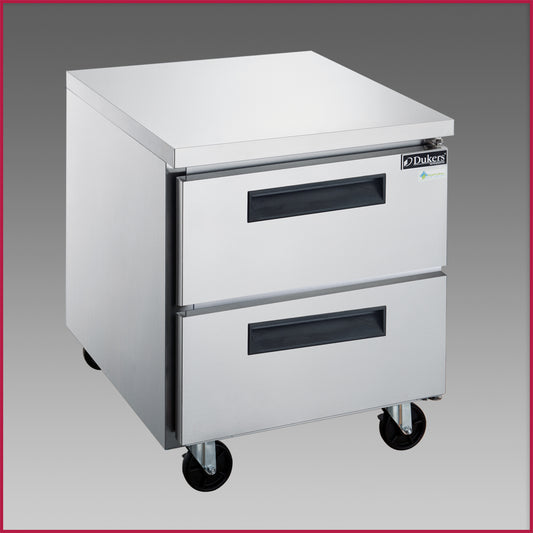 Dukers DUC29R-D2 2-Drawer Undercounter Commercial Refrigerator