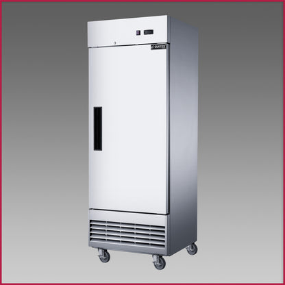 Dukers Compact Single Door Commercial Refrigerator in Stainless Steel D28ER