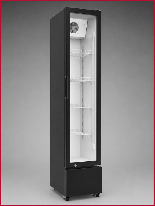 Oliver Commercial GDM7 Glass Door Refrigerator Cooler Merchandiser