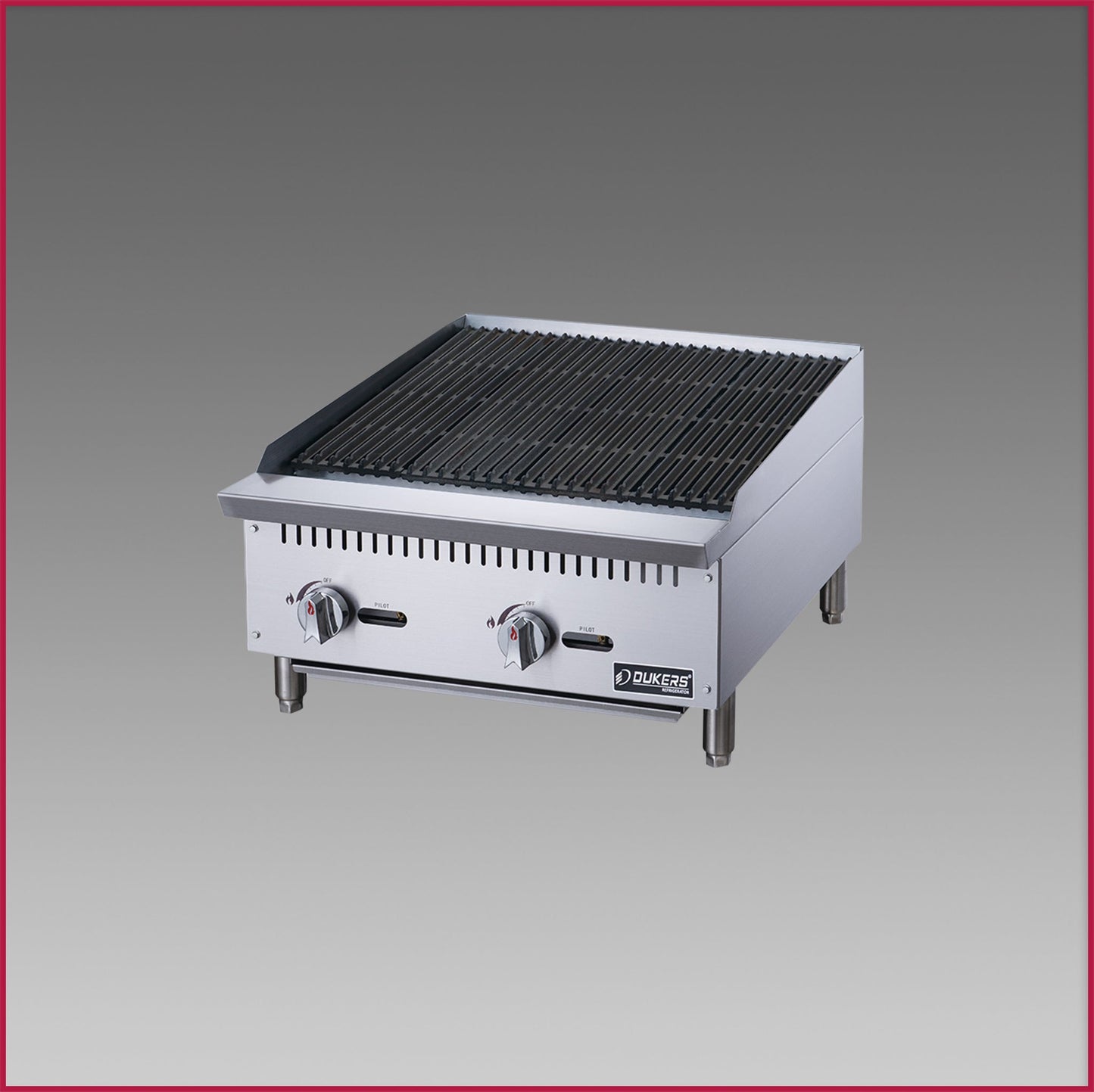 Dukers 24" Charbroiler DCRB24