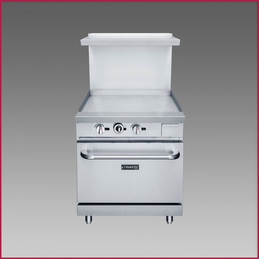 Dukers Griddle Top Gas Oven Range DCR24-GM