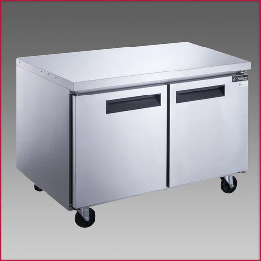 Dukers DUC36F 2-Door Undercounter Freezer