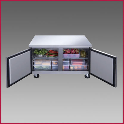 Dukers DUC36R 2-Door Undercounter Refrigerator