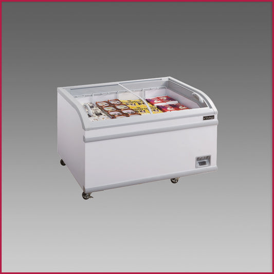 Dukers Glass Top Chest Freezer WD-500Y