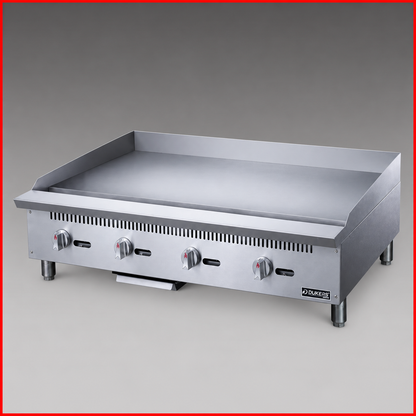 Dukers DCGT48 Heavy Duty 48" Thermostatic Gas Griddle