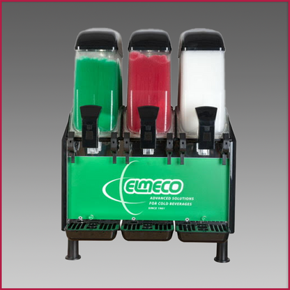 Elmeco First Class 3 Bay Frozen Beverage Machine