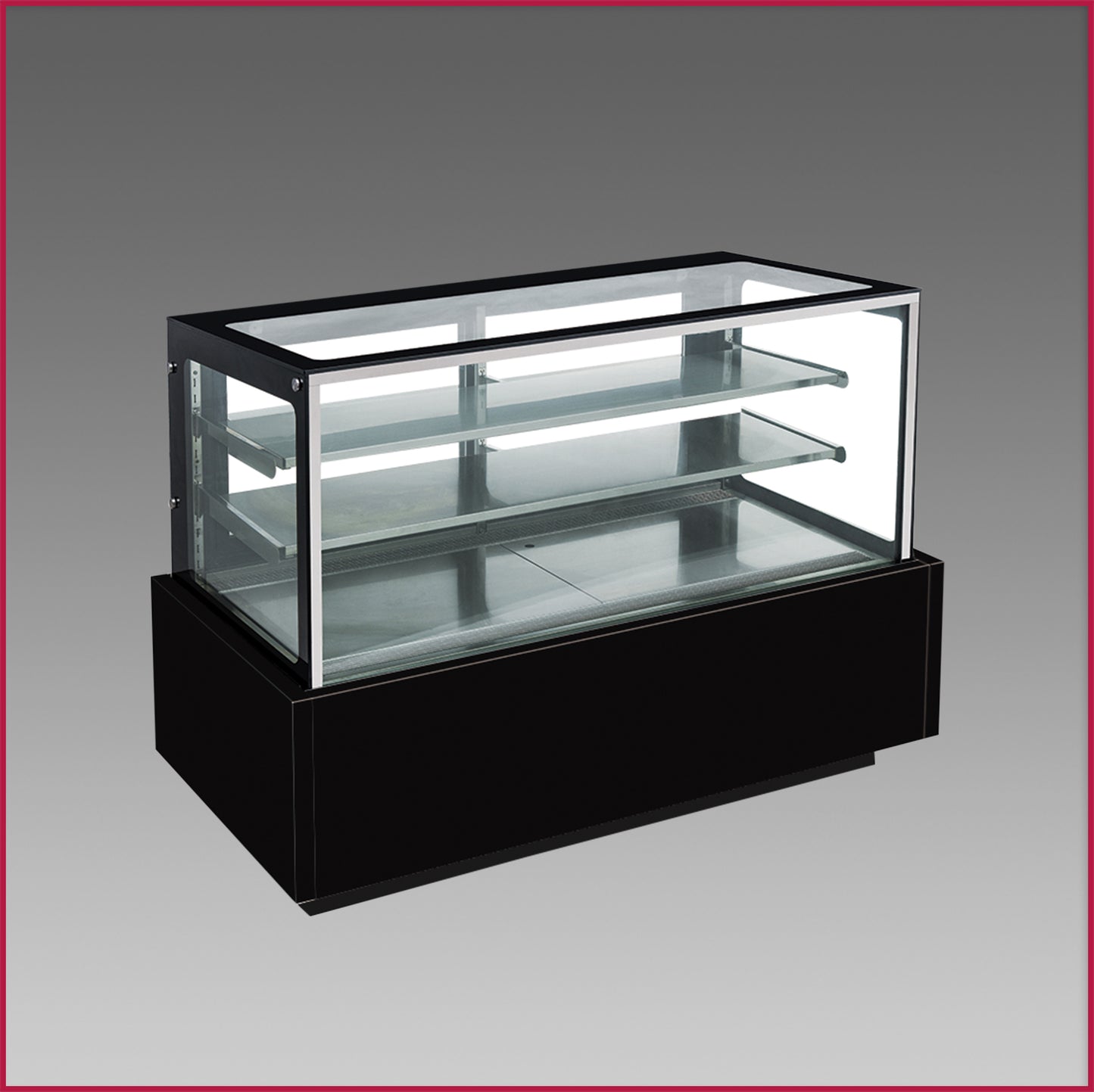 Dukers 60" Cake Cooler with Straight Glass DDM60R