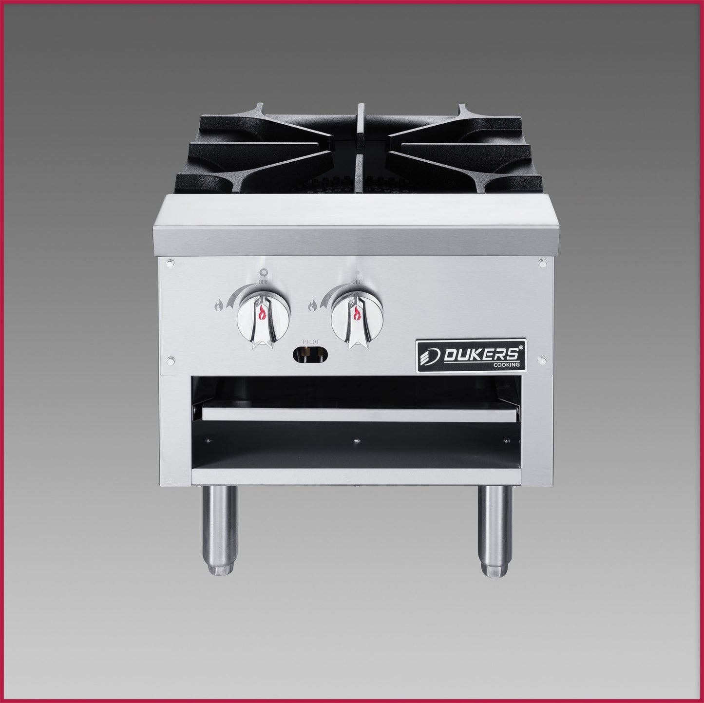 Dukers Single Burner Stock Pot Range DCSPB1