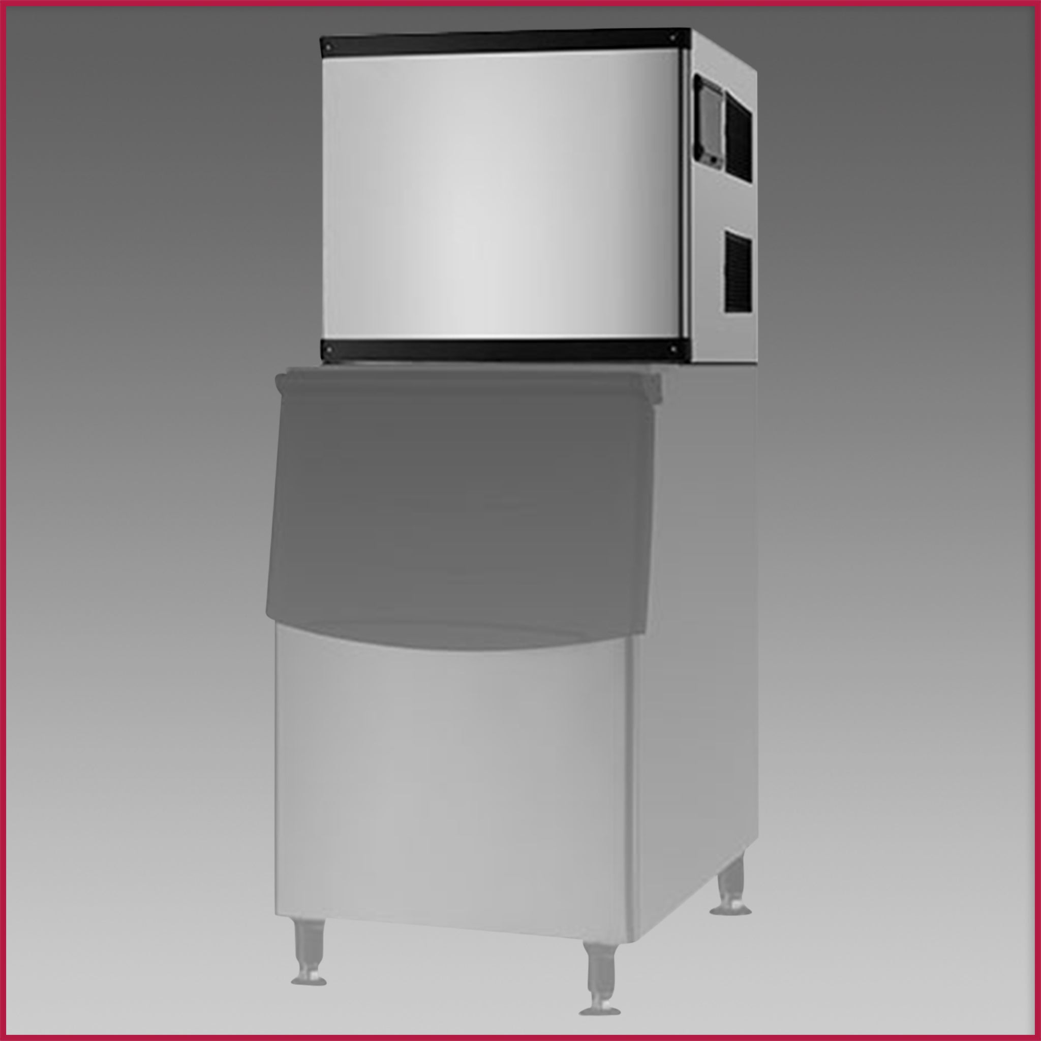 Ice Making Unit Oliver Commercial 700LB Ice Machine Maker IM709FA Ice Making Head Unit ...