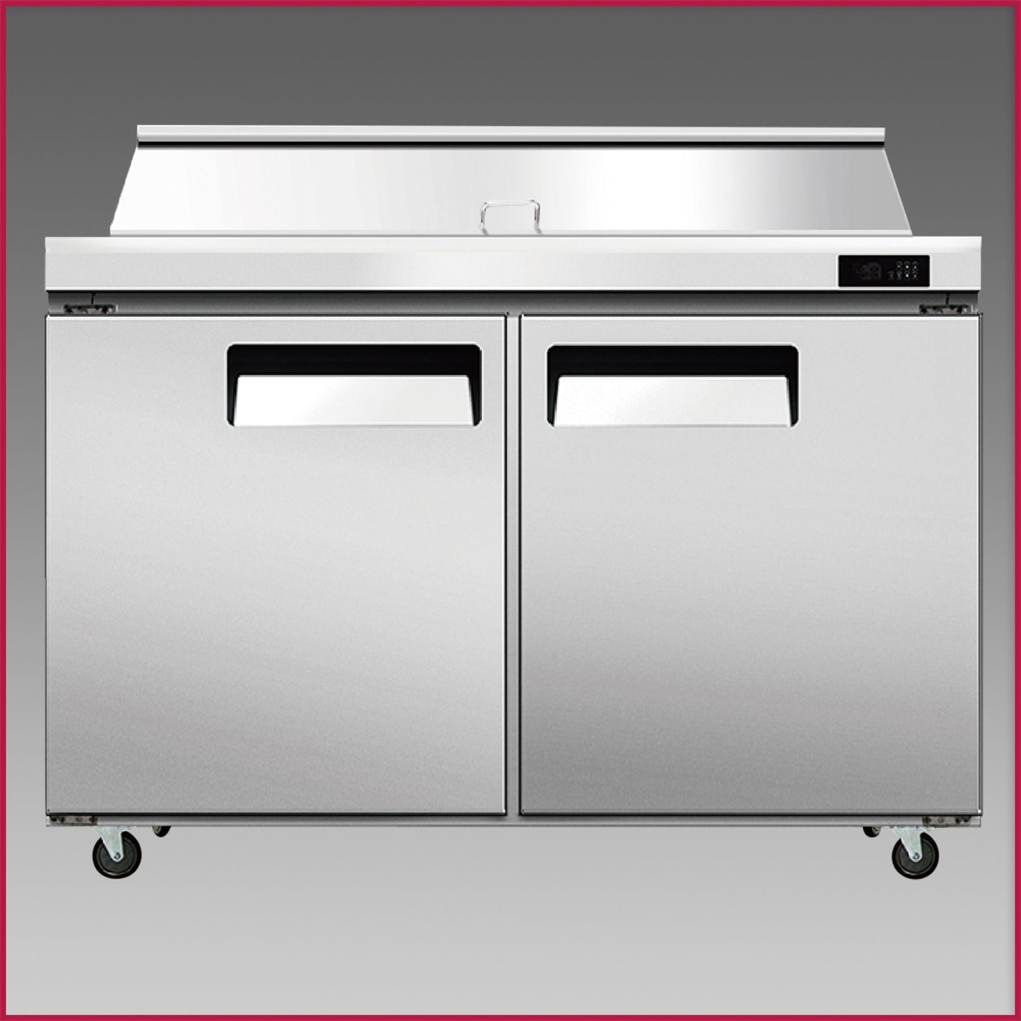 Oliver 48” Commercial Salad & Sandwich Prep Refrigerator Cooler Table SP12