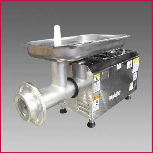 Skyfood PSE-32HD-SS Stainless Steel Heavy Duty Bench Meat Grinder