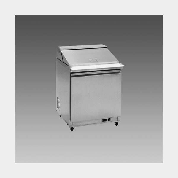 Oliver 28″ Commercial Salad Mega Top Refrigerator Prep Table Cooler MSSU29K$1099 to Buy